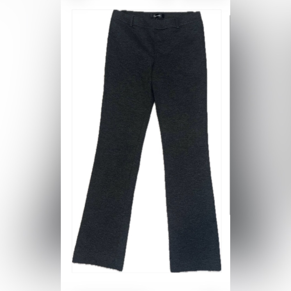 Daisy Fuentes Charcoal Black Knit Pants